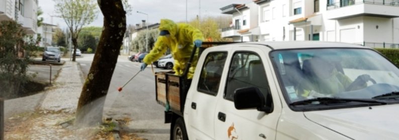 COVID-19: Município e Freguesias de Viseu têm em marcha mega-operação de desinfeção urbana