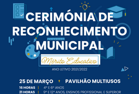 Cerimónia de Reconhecimento Municipal por Mérito Educativo acontece, este sábado, no Multiusos de Viseu
