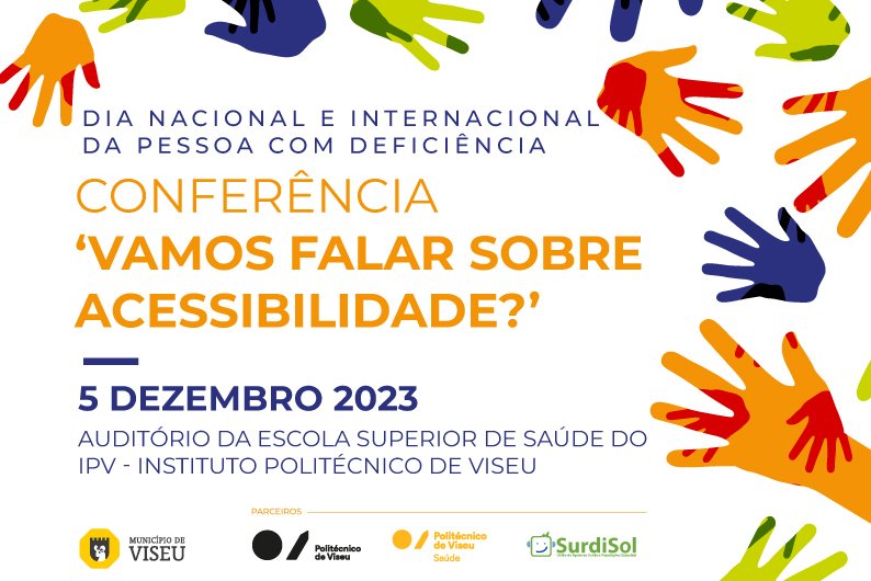 Município de Viseu promove conferência para assinalar o Dia Nacional e Internacional da Pessoa com Deficiência